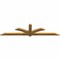 Ekena Millwork Redmond Rough Sawn Timber Gable Bracket, Western Red Cedar, 84"W x 21"H x 2"D x 4"F, 6/12 Pitch GBW084X21X0204RED00RWR - alternate 5